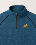 ASND,asnd,foundation,quarterzip,performance,athletic,training,workout,athleisure,lightweight,breathable,stretch,raglan,gym,everydaywear,B2C,b2c